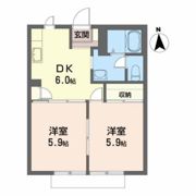 ディアス根城Aの間取り画像