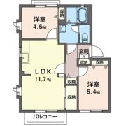 グリ－ンサニ－ホ－ムズCの間取り画像