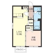 シャーメゾン東千葉の間取り画像