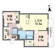 コンフォート ミヤビの間取り画像