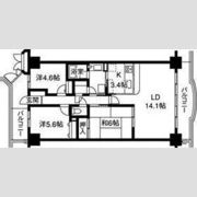 プレステージ青山の間取り画像