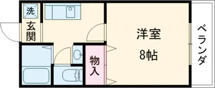 サンフレンズ木曽Ⅱの間取り画像