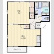 ロジュマンBの間取り画像