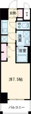S-RESIDENCE豊田avanta(アヴァンタ)の間取り画像