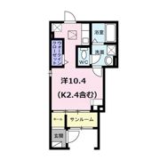 クオーレ国立の間取り画像