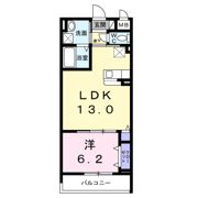 アリーサコート セントの間取り画像