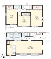 Sumai－to国立市泉01の間取り画像