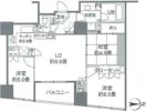 カスタリアタワー品川シーサイドの間取り画像