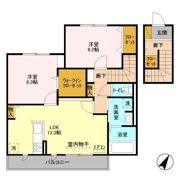 WEST COURT 楓の間取り画像