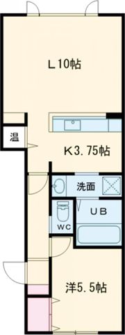 イーストコートの間取り画像