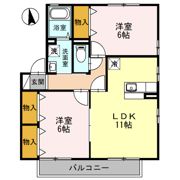 ベルソス Cの間取り画像