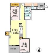 カサブランカの間取り画像