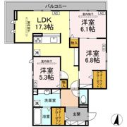 カサブランカの間取り画像