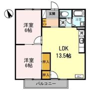 ハイマートメゾンⅠの間取り画像
