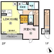 ボナールヴィラ興南の間取り画像