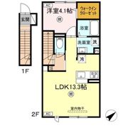 セレーネ寺町の間取り画像