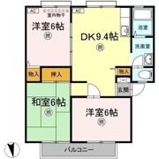 サンビレッジ児島 G棟の間取り画像