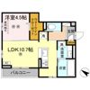 campanella江波二本松の間取り画像