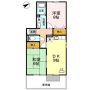 コンフォートたらみA・B A棟の間取り画像