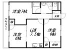 パークサイド髙木の間取り画像