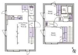アトリオフラッツ北千住サウスの間取り画像
