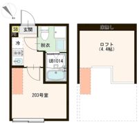 ハーモニーテラス東伊興Ⅲの間取り画像