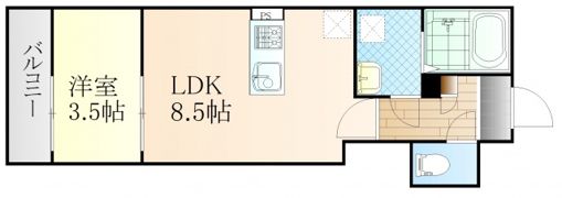 KLALISS西原の間取り画像