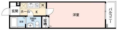 ヒルズ馬橋Ⅱの間取り画像