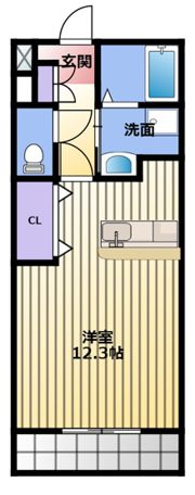 メニュエットⅢの間取り画像