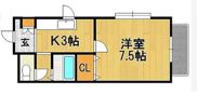 メゾンドアブリールの間取り画像