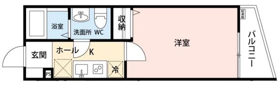 ヒルズ馬橋Ⅰの間取り画像