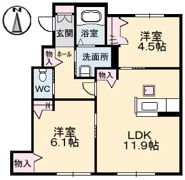 ソルコート D棟の間取り画像
