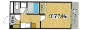 メゾンドアブリールの間取り画像
