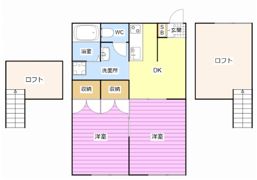 ほたるⅤの間取り画像