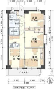 プリエ白鳥の間取り画像
