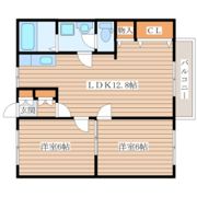 パラメーゾンBの間取り画像