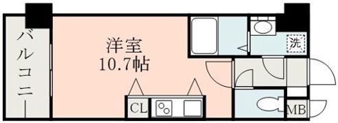 ISM水前寺の間取り画像