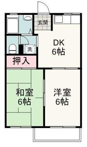 コンシェール宮竹Aの間取り画像