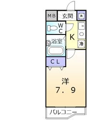 ピュール絆の間取り画像