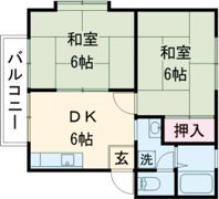 ペアシティの間取り画像