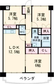 エクシートⅣの間取り画像