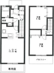 シャレー五日市の間取り画像