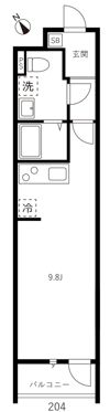 青砥ドットの間取り画像