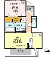 ヴァンヴェール碧の間取り画像
