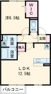 ベイサイド フクサキの間取り画像