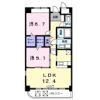 プレシャスコートの間取り画像
