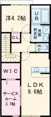 レジデンスⅡの間取り画像
