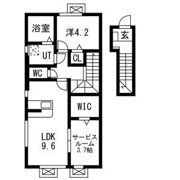 レジデンスⅡの間取り画像