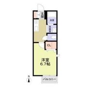 フラット北大宮の間取り画像