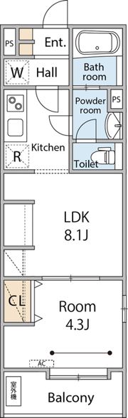 リブリ・蕨の間取り画像
